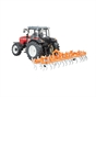 Britains - Heritage Tractor Playset ( With fold up Cultivator)