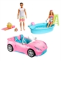 Barbie Beach Dolls, Vehicle and Accessories Playset