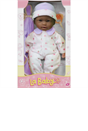 28cm La Baby Doll with Purple Outfit Set