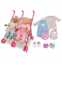 Kisses & Cuddles Baby Doll and Twin Stroller Set