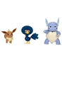 Pokémon Battle Figure 3 Pack - Eevee, Murkrow and Wartortle