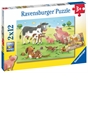 Ravensburger Farm Animals 2x12 piece Jigsaw Puzzles