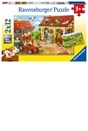 Ravensburger On the Farm 2x12 piece Jigsaw Puzzles