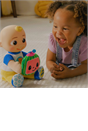 CoComelon Peek-A-Boo JJ Feature Plush - 17 Phrases and Sounds - Play Peek-A-Boo with JJ