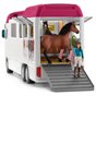 Schleich Horse Club Transporter Set with 3 Horses & 3 Figures