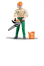 Bruder Forestry worker with accessories