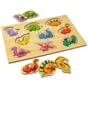 Easy Grab Wooden Puzzle Dinosaur