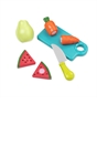 Farmers' Market Produce Basket - Fabric Fastener Food Playset