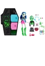 Monster High Skulltimate Secrets Neon Frights Ghoulia Yelps Doll Fashion Set