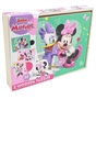 Minnie Mouse Wooden Puzzles 3 Pack in Wood Storage Tray