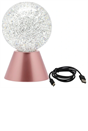 Cosmic Glow Colour Change Glitter Ball Lamp