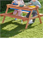 2-in-1 Sand and Water Picnic Table