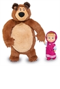 Masha Plush Bear & Small Doll 
