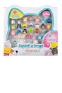 Squish-a-longs by Original Squishmallows 25 Pack - Series 1 - (25) 1” Mini-Squish with 5 Accessories, Ring, and Collector’s Guide - Collect, Trade, & Play