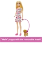 Barbie Doll With A Pup And Dog in A Wheelchair, Plus Pet Accessories