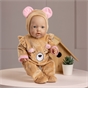 Ivy & Lily Bear Romper with Hat 43cm