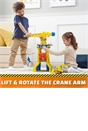 Rubble and Crew Bark Yard Crane Tower Playset with Rubble Action Figure