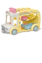 Sylvanian Families Rainbow Fun Nursery Bus Playset