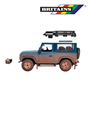 Britains - 1:32 Muddy Land Rover Defender
