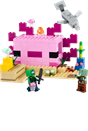 LEGO® Minecraft® The Axolotl House 21247 Building Toy Set (242 Pieces)