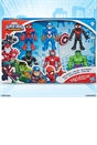 Playskool Heroes Marvel Super Hero Adventures 12.5cm Action Figure 6 Pack