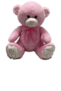 43cm Sitting Teddy Bear - Pink