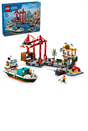 LEGO® City Seaside Harbour with Cargo Ship Toy 60422