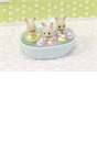 Sylvanian Families Triplets Baby Bathtime Set