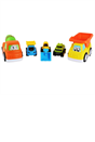 Big Steps Road Masters Vehicles 5-Pack