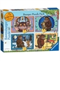 Ravensburger The Gruffalo 4 Pack Bumper Jigsaw Puzzle