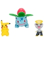 Pokémon Battle Figure 3 Pack - Pikachu, Jangmo-o, Ivysaur