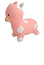 Big Steps Play Inflatable Cow Hopper Pink