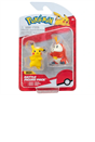 Pokémon 2-Inch Fuecoco and Pikachu Battle Figures