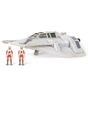 Star Wars Micro Galaxy Squadron Luke Skywalker’s Snowspeeder with 3cm Luke Skywalker & Sarak Raltar Micro Figures