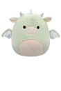 Original Squishmallows Fuzz-A-Mallows 12-Inch Drew the Green Dragon