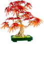 LEGO® Botanicals Japanese Red Maple Bonsai Tree Plant Decor 10348