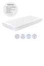 Baby Elegance Cot Bed Eco-Fibre Mattress 140 x 70cm