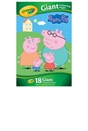 Peppa Pig Giant Colouring Pages with stickers