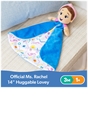 Ms. Rachel Huggable Lovey, Double Sided, Machine Washable Security Blanket