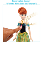 Disney Frozen Singing Anna Fashion Doll