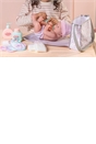 2-in-1 Doll Changing Bag and Mat with Accessories