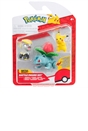 Pokémon Battle Figure 3 Pack - Pikachu, Jangmo-o, Ivysaur