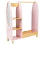 Dimples Wooden Dress Up Rack with Light-Up Mirror