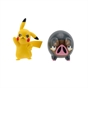 Pokémon Battle Figure 2 Pack - Features 5cm Pikachu and Lechonk Battle Ready Figures