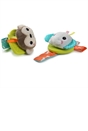 Bright Starts Baby Rattle & Teether Wrist Pals 2 Pack