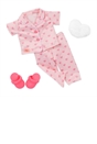 Our Generation Tanisha 18-inch Sleepover Doll in Matching Pink PJs