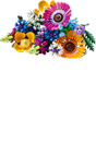 LEGO® Icons Wildflower Bouquet 10313 Building Set (939 Pieces)