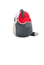 Original Squishmallows Fuzz-A-Mallows 12-Inch Ryan the Grey Husky