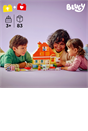 LEGO DUPLO Bluey: Bluey’s Family House with Memory Game 10459