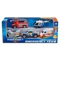 Super Wheelz L & S Emergency Vehicle 5 pack